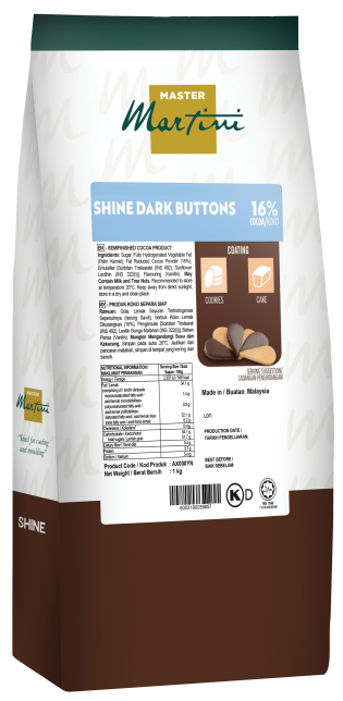 Shine Dark Buttons